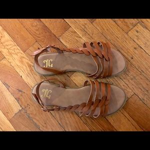 Journee Collection Solay Sandal, Size 11